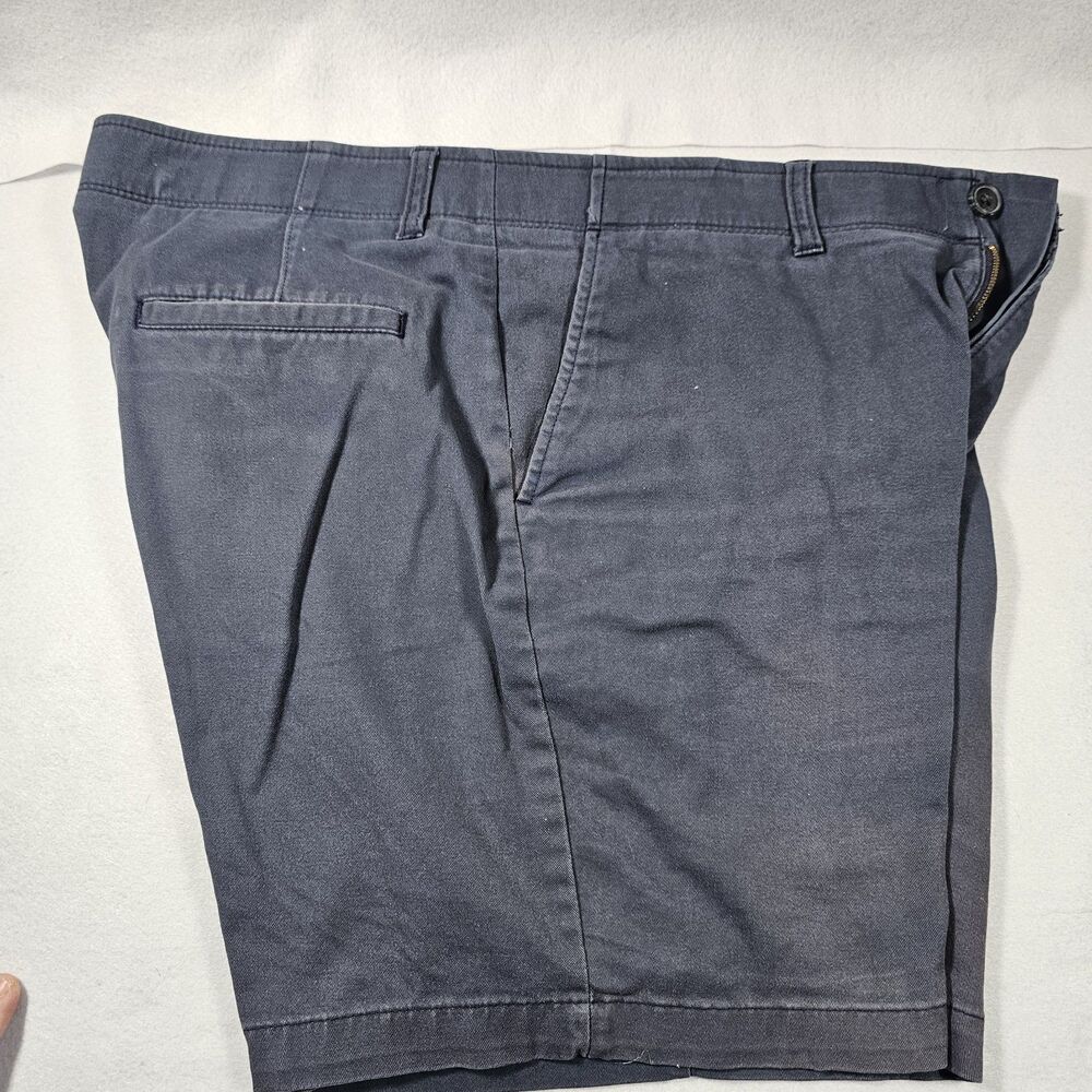 Haggar Blue Flat Front Shorts Men's 36" Waist x 7" Inseam